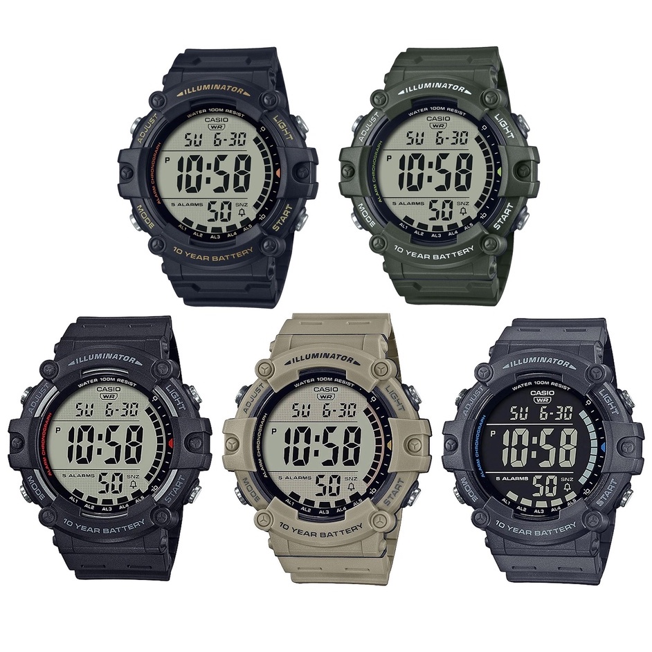 นาฬิกาข้อมือ Casio รุ่น AE-1500WH(AE-1500WHX-1A,AE-1500WHX-3A,AE-1500WH-1A,AE-1500WH-5A,AE-1500WH-8B)