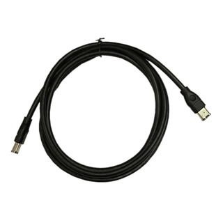 Black IEEE 1394 Firewire 400 to Firewire 400 Cable, 6 Pin/6 Pin Male / Male - 10