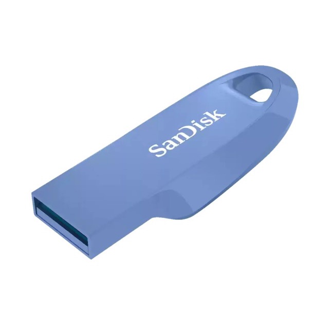 32 GB FLASH DRIVE (แฟลชไดร์ฟ) SANDISK ULTRA CURVE 3.2 FLASH DRIVE (NVAY BLUE) (SDCZ550-032G-G46NB)
