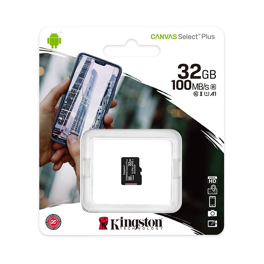 Kingston 32GB Micro SD Class 10 Memory Card SDCS2 / 32GBSP