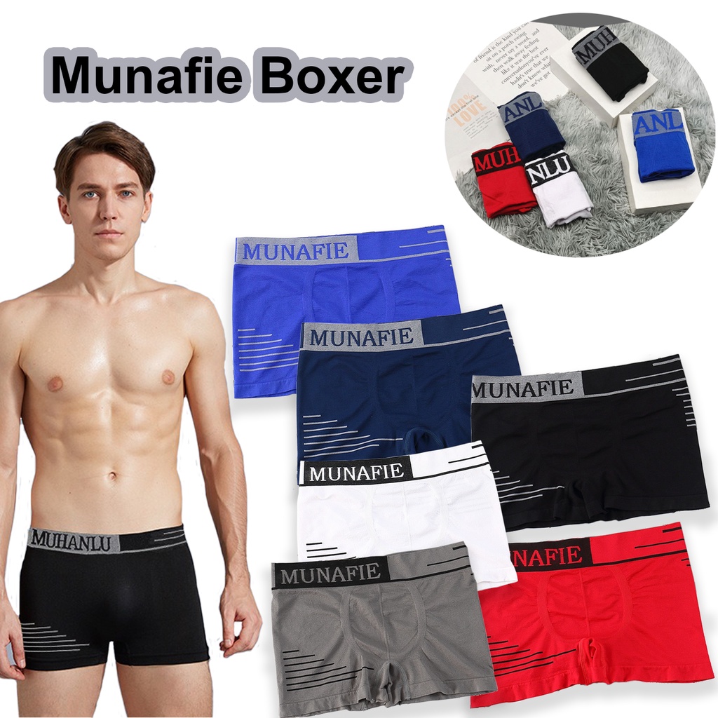 🩵 MNF-04 Boxer บ๊อกเซอร์ Boxerชาย กางเกงในชาย บ๊อกเซอร์ชาย กางเกงในขาสั้น ส่งจากไทย 🩵