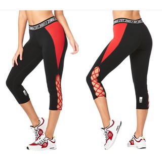 Zumba Est. 2001 Crop Leggings (กางเกงเลคกิ้งออกกำลังกายซุมบ้าและโยคะ)