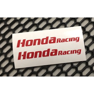 สติกเกอร์ ORACAL สติกเกอร์ Honda Racing  สติกเกอร์แต่งรถ