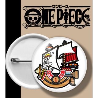 ONEPIECE BADGE เข็มกลัด วันพีช เรือซันนี่ SUNNY SHIP