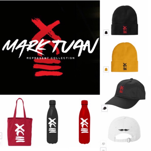 💯‼️ [Pre-order] Mark Tuan x Represent XCIIIEvolution หมวก, กระเป๋า, ขวดน้ำ