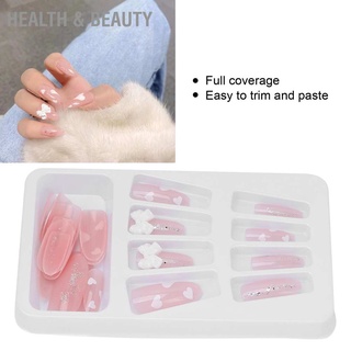 Health &amp; beauty 24 Pcs Removable Fake Nail Kit Fashionable Full Cover Artificial False Nails for Women