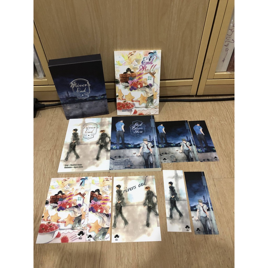 มือ 1 ใน ซีล นิยาย วาย แปลญี่ปุ่น River's end & God bless you นิยายวาย Konohara Narise