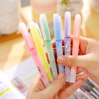ปากกาเน้นข้อความ 6 สี