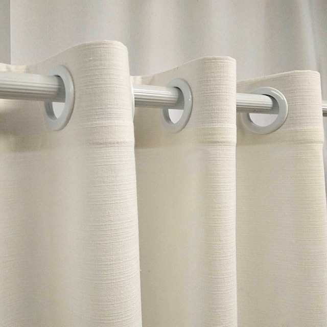 แนะนำ ผ้าม่าน ผ้าม่านผ้าฝ้าย 100% สไตล์มินิมอล ผ้าม่านหน้าต่างและประตู (เทคเจอร์ในตัว) ราคาพิเศษ มีเก็บเงินปลายทาง