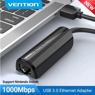 Vention USB 3.0 Ethernet Adapter Network Card to RJ45 Lan for Xiaomi Mi Box 3 Nintend Switch Windows 10 PC Ethernet USB