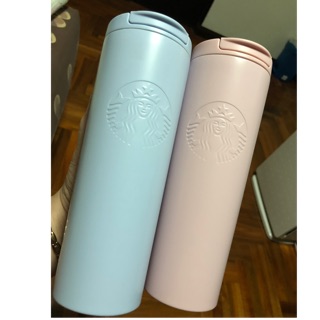 [ของแท้] แก้ว Starbucks รุ่น  รุ่น purple victor และ pink victor มีสีฟ้าพลาสเทลและสีชมพู