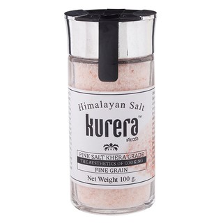 เคียวร่าเกลือหิมาลัยสีชมพูชนิดบดละเอียดแบบขวด 100กรัม Kyo Himalayan pink salt, fine grinding, bottle type, 100 grams