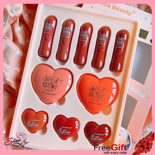 Kiss Beauty Sweet Heart 3 IN 1 Mack-Up Set ♥️♥️