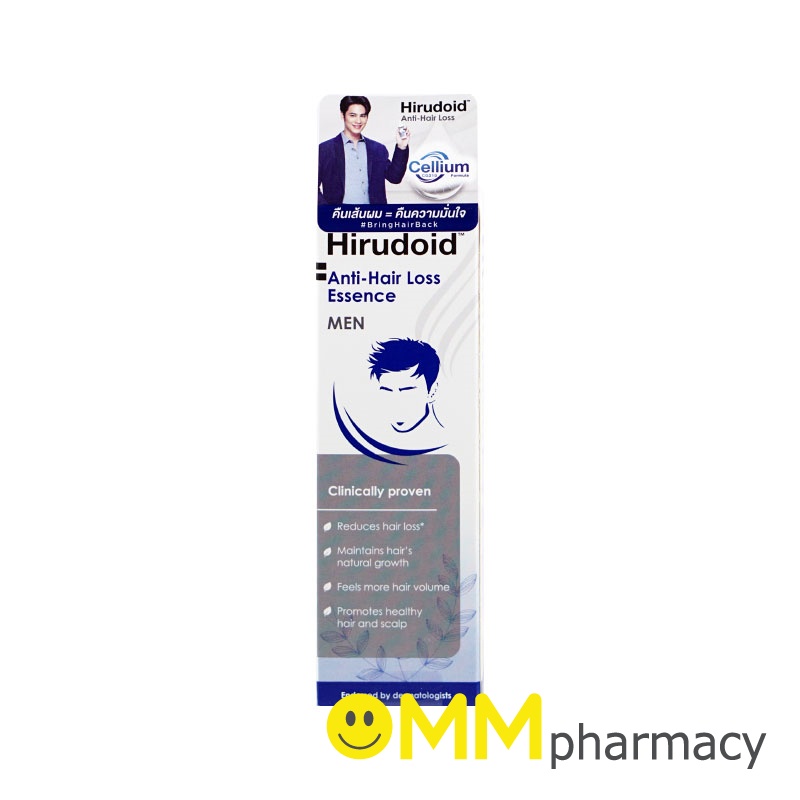 HIRUDOID ANTI-HAIR LOSS ESSENCE 80ML.(MEN) ฮีรูดอยด์ แอนตี้-แฮร์ ลอส เอสเซ้นส์ สูตรสำหรับผู้ชาย 80 ม