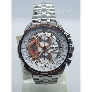 นาฬิกา CASIO Edifice chronograph EF-558D-7AVDF ใหม่แกะกล่อง ของแท้ พร้อมใบรับประกันศูนย์ 1 ปี ครบชุด