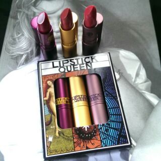 ลิปสติกควีน Lipstick Queen Discovery Kit  # Medieval + Saint Nude + Butterfly Ball Trance