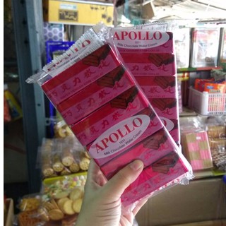 💥 เวเฟอร์เคลือบช็อกโกแลต APOLLO แช่เย็นยิ่งอร่อย