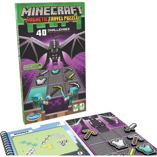 Think Fun, Mine Craft Magnetic Travel Puzzle ของเล่นฝึกสมอง เสริมเชาว์ ของแท้ จากอเมริกา