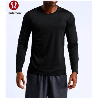 Lululemon  long sleeve mens sports fitness slim fit long T-shirt new running casual Yoga suit 56