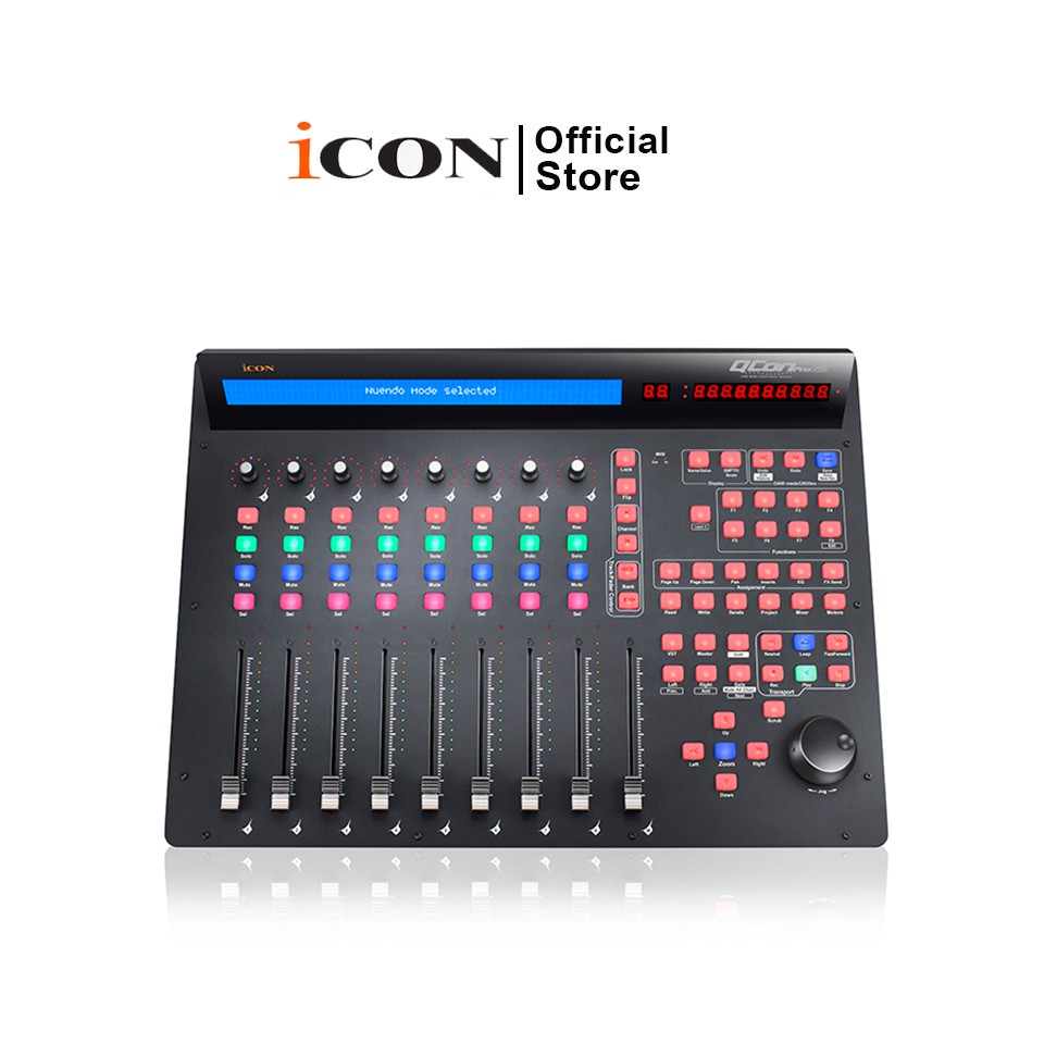 iCON Qcon Pro G2 Bundle Bitwig Software มิดี้คอนโทรลเลอร์ คอนโทรลเซอร์เฟส control surface รองรับ Mac