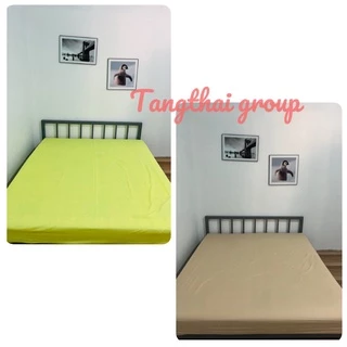 [เฉพาะผ้าปู]ผ้าปูที่นอนสีพื้นขนาด3.5, 5 และ 6 ฟุต