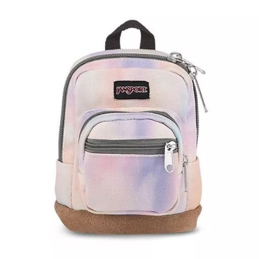 (ของแท้ พร้อมส่ง) (ใบจิ๋ว) กระเป๋าJansport รุ่นRight Pouch สีSunkissed Pastel