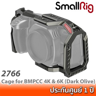 SmallRig Full Cage for BMPCC 4K &amp; 6K (Dark Olive) 2766 ชุดริกกล้อง Blackmagic Design Pocket Cinema Camera 4K / 6K