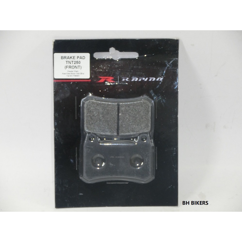 ผ้าเบรคหน้า TNT250 RAPIDO