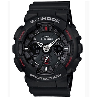 นาฬิกาCasio G-Shock นาฬิกาข้อมือผู้ชาย สายเรซิ่น รุ่น GA-120-1A ของแท้100%  ประกันศูนย์เ 1 ปี จากร้าน henghengwatch