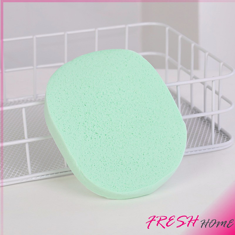 ฟองน้ำทำความสะอาดใบหน้า ฟองน้ำเช็ดหน้า พร้อมส่งในไทย  face wash sponge - รูปที่ 5