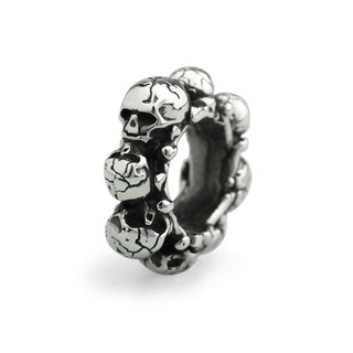 OHM Beads รุ่น Catacombs 2E - Silver 925 Charm เครื่องประดับ บีด เงิน เแก้ว จี้ สร้อย กำไล OHMThailand