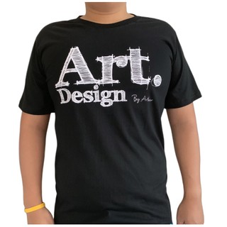 เสื้อยืดคอกลมแฟชั่น ลายสกรีนArt.