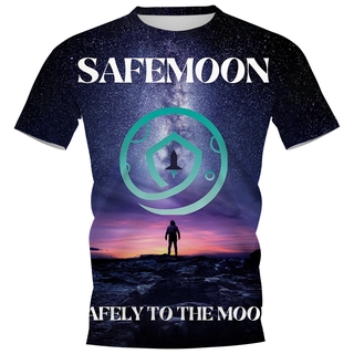 เสื้อยืดแขนสั้นพิมพ์ลาย CLOOCL Safemoon Hodl 3d