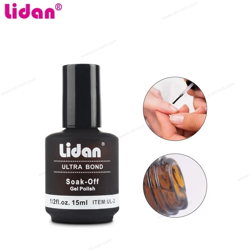 ไพรเมอร์เจล ไพรเมอร์รองพื้นเล็บ Primer ไม่ต้องอบ Ultra Bond 15ml [Lidan]