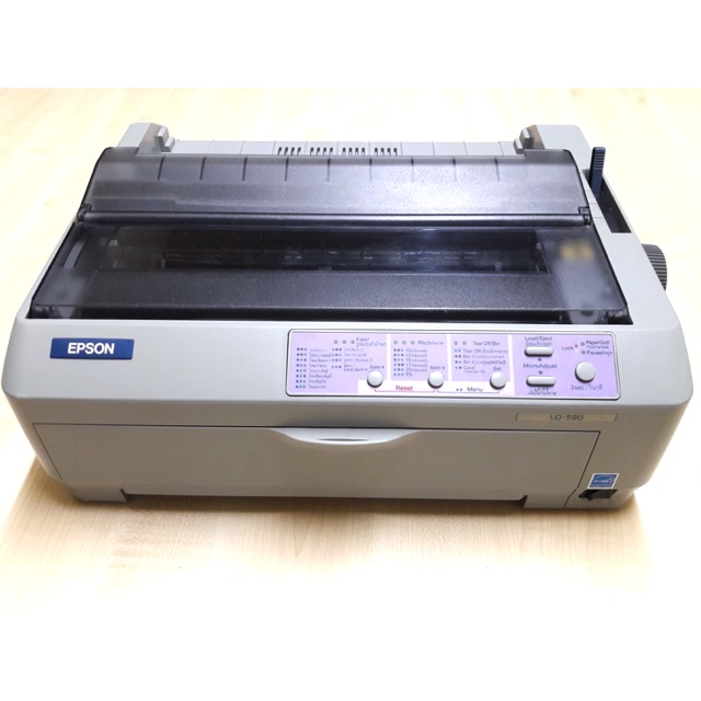 Epson Lq 590 Dot Matrixพร้อมหมึกสภาพใหม่ ใช้งานปกติ Shopee Thailand 7442