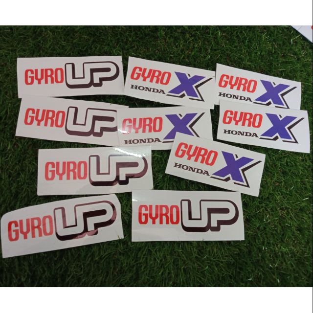 สติกเกอร์ honda gyro up _gyro x (1ชุด5ชิ้น)