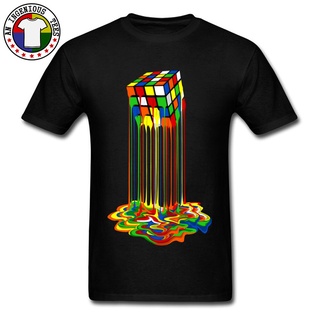 [S-5XL]GILDAN 【Chic Tops】ใหม่ เสื้อยืด ผ้าฝ้ายแท้ 100% พิมพ์ลาย Rainbow Abstraction Melted Image คุณภาพดี สําหรับผู้ชาย