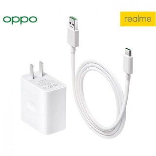 ชุดชาร์จแท้ 30 W MAX หัวพร้อมสายชาร์จ OPPO  REALME 30W TYPE-C ชาร์จไว VOOC หัวสายชาร์จไวเต็ม MAX OPPO SUPER VOOC