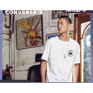 CONVERSE Converse All Star เสื้อยืดคอกลมแขนสั้นลำลองสำหรับเล่นกีฬา 10007887