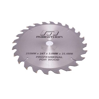 ใบเลื่อยวงเดือน ขนาด 10" ฟันคาร์ไบด์ รุ่นตัดไม้  ยี่ห้อ มาราธอน (Marathon) TCT Saw Blade