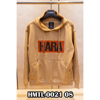 HARA เสื้อฮู๊ด HMTL-0021 สีกากี 08