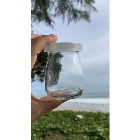 ขวดแก้ว พุดดิ้ง 100 ml. ขวดใส่ชา