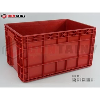 ลังพลาสติกทึบ รหัส BOX-2541 ขนาด 38x57x31 ซม.