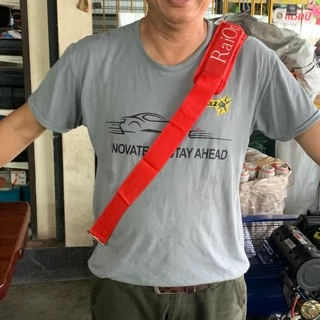 สายสะพายเครื่องตัดหญ้า สายเดี่ยว ตะขอคู่ มีที่รองบ่า ปรับได้ ยาว 140 ซม ใช้งานได้ดี ใช้ได้กับเครื่องตัดหญ้าแบบสะพาย