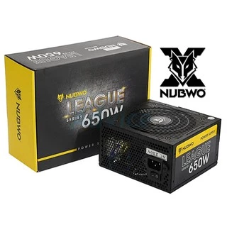 POWER SUPPLY (อุปกรณ์จ่ายไฟ) NUBWO 550,650 WATT (NPS-020)(NPS-030) NPS650 ไม่มีไฟเลี้ยงการ์ดจอ ประกัน 1 ปี