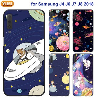 เคส SAMSUNG A22 A42 A50 A30S A50S A20S A21S J4+ J6+ J7+ J7 Prime Pro มือถือสำหรับเคสโทรศัพท์มือถือลาย Nightspace สําหรับ