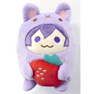 [ส่งจากญี่ปุ่น] Nanamori Strawberry Prince Strawberry Mochi Mochi Animaru Plush Goods L04159802