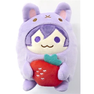 [ส่งจากญี่ปุ่น] Nanamori Strawberry Prince Strawberry Mochi Mochi Animaru Plush Goods L04159802