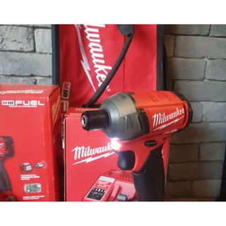 ไขควงกระแทกระบบไฮโดรลิค Milwaukee m18 FQID มีให้เลือกตัวเปล่า หรือ พร้อมแบต แท่นชาร์ท