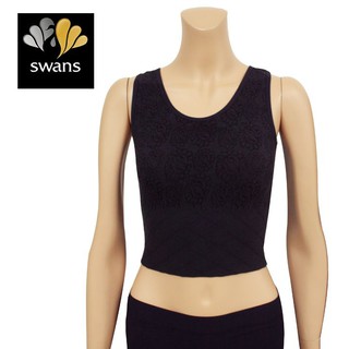 SWANS เสื้อกล้ามกระชับหน้าท้อง (Rose Belly Belt Top)